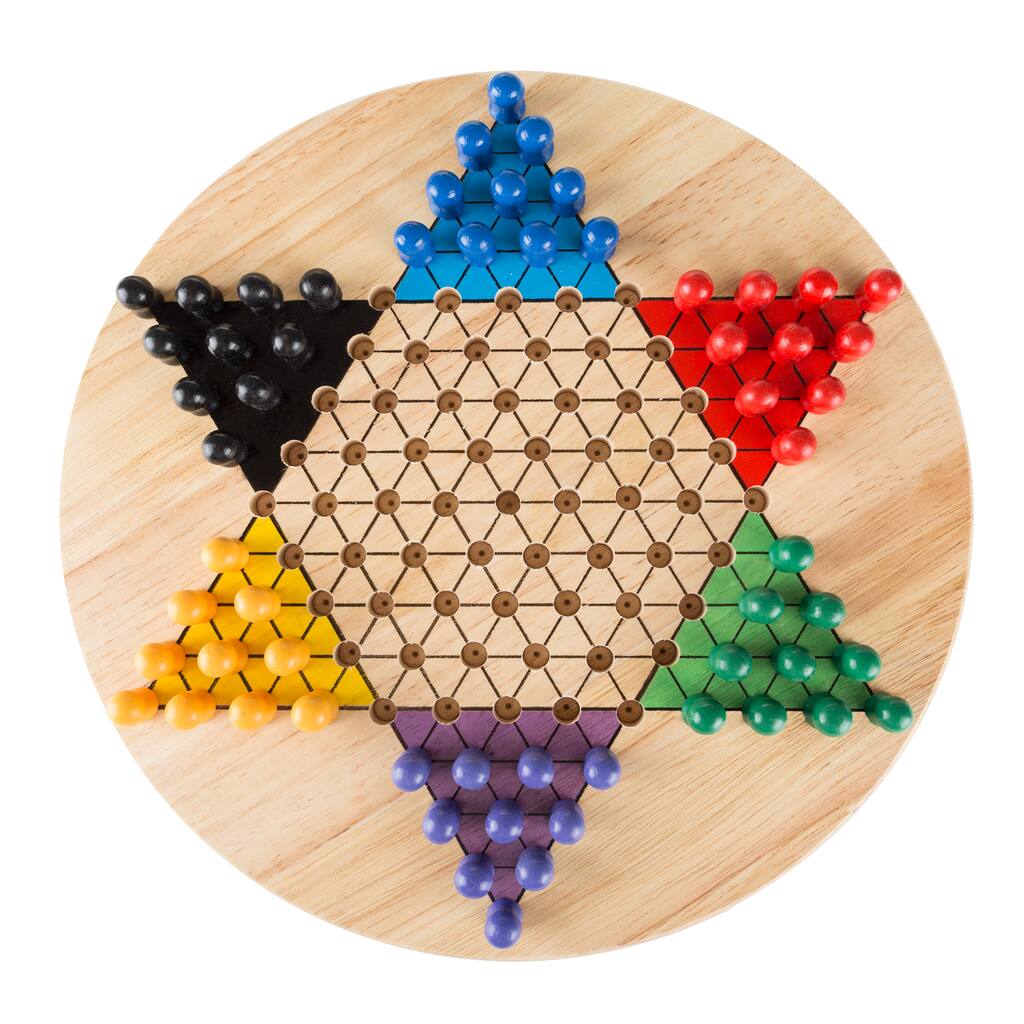 Toy Time Wooden Chinese Checkers Board Game Set Michaels Toy Time Wooden Chinese Checkers Board Game Set Michaels